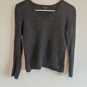 AT cropped cashmere sweater
